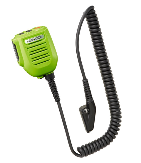 Remote Speaker Mic (IP-68, Hi-Vis Green)